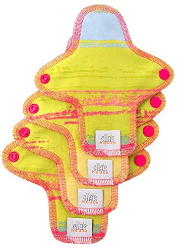 Moon Pads Mini waschbare Slipeinlage aus Bio-Baumwolle 4er-Set Jungle Pink Limited Edition