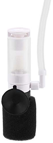 Hffheer Aquarium Biochemische Schwammfilter Luftfilter Mini Multi Layer Filter mit Saugnapf für kleine Aquarium Fishbowl