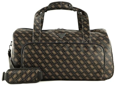GUESS Divvy Duffel Bag Brown