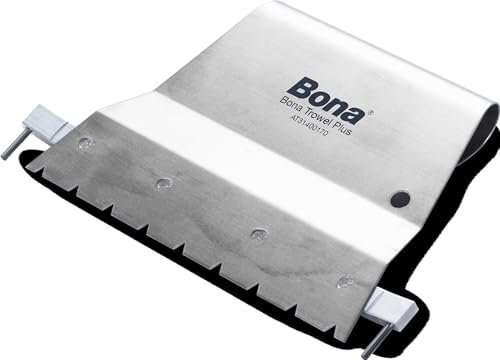 Bona Trowels for Wood Floors - Adhesive Application (Trowel Plus-Quantum DPM Trowel)