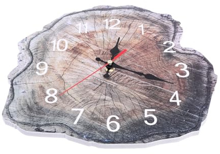 ABOOFAN Elegante Orologio Da Parete Silenzioso Annuale Per La Casa Elegante Orologio in Legno Per Soggiorno O Camera Da Letto