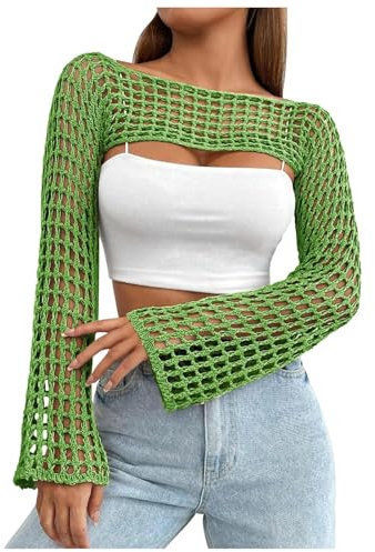Sexy europäische Ausgeschnittene Strickwaren für Damen, einfarbig, Rundhalsausschnitt, langärmelige Strickbluse Hoodie Kleid Damen Winter Norwegischer Pullover Damen