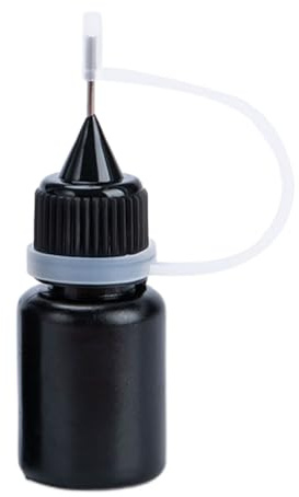 Nachfüllbare Tinte Für Stempelkissen Tinte Für Stempel Wasserdichte Praktische Tinte Zum Nachfüllen 5 ml Schwarze Tinte Liefert Für Stempelfarben Nachfüllbedarf