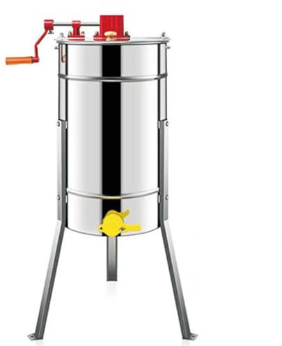 NJDQFA Extracteur de Miel, 3 Cadres Manuel Centrifugeuse Séparateur Miel, Extracteur Manuel de Presse à Miel, Convient aux Apicultures Utiliser Outil