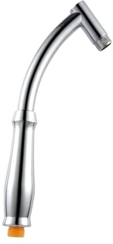 Brazo de Extensión de Ducha Extensor de cabezal ducha con brazo arqueado, asa mano, tubo extensor ajustable, rociador, lluvia for accesorios baño