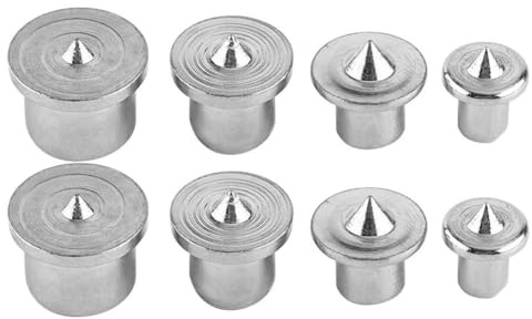 Dübelbohrer, Zentrierspitze, Holz, 6/8/10/12 mm, Dübel-Zapfen-Mittel-Set, hohl, 8 Stück