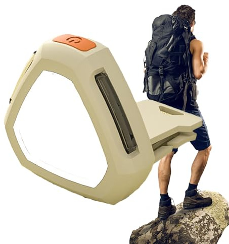 Lampe de course – Lampe clignotante d'avertissement rechargeable | 3 modes d'éclairage de poitrine avec clip magnétique puissant – pour randonnée, jogging, vélo, aventure en plein air
