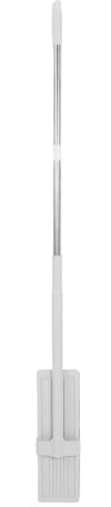 SKISUNO Trapeador Plano de Microfibra 35 Cm Estándar, Fregona Seca y Húmeda para Limpieza de Pisos, con 2 Almohadillas Reemplazables, Adecuado para Hogar y Oficina