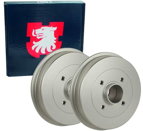 BandelOne enthält 2x JP Group Bremstrommeln Ø203mm hinten passend für Logan 19 Clio