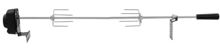 Tourne Broche Électrique Rotatif 100cm, Brochette Barbecue Inox 304 360°, Barbecue Rotissoire 8kg Pour Barbecue Weber Rotatif, Broche Kebab Antirotation, Camping Grillades Famille