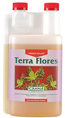 CANNA Terra Flores, 1 L, Weiß, 27x13x6 cm