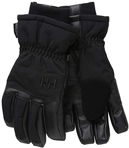 Helly Hansen Men's All Mountain Waterproof Insulated Ski Snowboard Glove, 990 Black, X-Large
