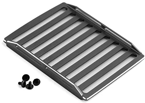 kingsea RC Roof Rack Metal RC Luggage Rack Car Compatible with 1/24 Axial SCX24 AXI00002T1 AXI00002T2 2019 JLU RC Crawler Car (Black)