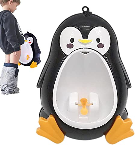 Generisch Urinoir d'la propreté, urinoir d'entraînement pour enfant garçon | Support d'entraînement des toilettes en forme pingouin avec hauteur réglable pour chambre d'enfant, maison, toilettes