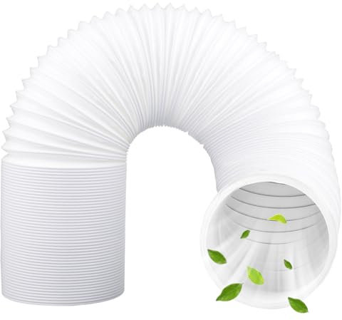 Tubo Aire Acondicionado Portatil, Manguera de Escape para Aire Acondicionado, 15CM Diámetro, Manguera de Escape para Aire Acondicionado Tubo de Salida de Aire Universal para Secadora Campana de Escape