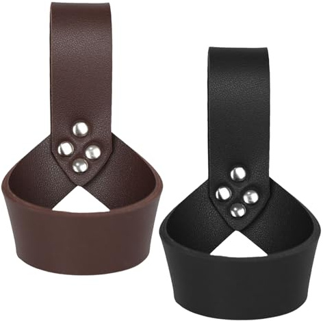 2 Stück Gürtelständer, Breitschwertgürtel, Piratengürtel, Schwertgürtelständer, verstellbare Lederschwertscheide, Retro-Schwertschnallengürtelständer, geeignet für Kostümpartys, Halloween usw.