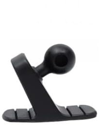 1pc Black Ball Head Mobile Phone Holder, 17 mm, Dashboard Holder, Non-Slip, Firm Air Vent Stand for Car Interior, Car Gadgets Accessories, Mobile Phone Holder, Car Accessories, Mobile Phone Car Mounts