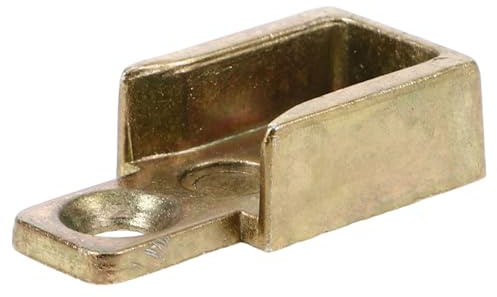 Uonlytech Loquet de Sécurité Espacement des Trous 20mm pour Fenêtre Coulissante en Alliage de Zinc Or Sécurité Renforcée et Remplacement Facile