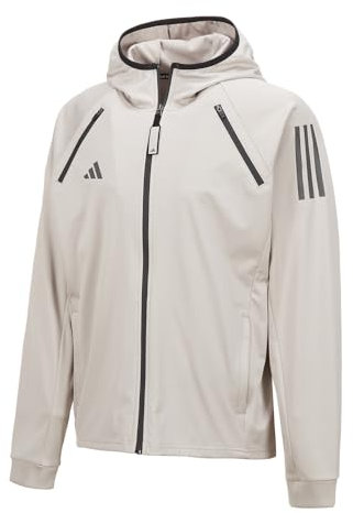 adidas Men's Hydro Tracksuit Jacket - Grey - 3XL