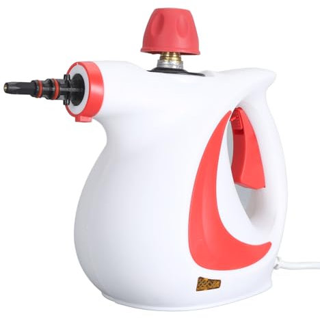 Nettoyeur à Vapeur Portatif, Nettoyeur à Vapeur pour Tissus D'ameublement à Pression Haute Température, Cuiseur Vapeur Puissant pour Nettoyage Efficace de la Maison, du canapé,
