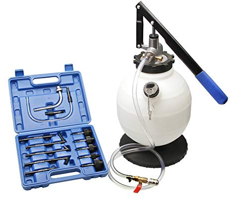 Ölfüllgerät Einfüllgerät ATF Getriebeölpumpe 7,5L und 15 Adapter