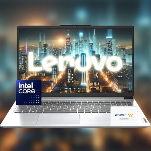 Lenovo Laptop Idea 15 Premium Series • Intel Core • Office 365 de 1 año con almacenamiento en la nube de 1 TB • 4 GB de RAM • 640 GB de almacenamiento (SSD de 128 GB + 512 GB de HD externo) • Wi-Fi 6