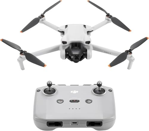 DJI Mini 3 – Leichte und faltbare Mini-Kameradrohne mit 4K HDR-Video, 38 min Flugzeit, echten vertikalen Aufnahmen und intelligenten Funktionen, C0