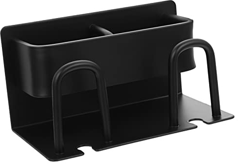 LOLIPPYY Organizador de Baño de Antióxido Soporte Multifuncional Pared para Cepillos Pasta y Vasos Diseño Práctico para Ahorrar Espacio Baño