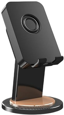 Altoparlante a induzione wireless, Supporto antiscivolo intelligente, 9.5x9.8x17cm, Amplificatore per telefono cellulare, Dock altoparlante portatile, Accessorio gadget fresco, Booster audio compatto