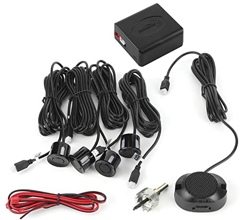 Depisuta Sensori di Parcheggio per Auto Kit di Aiuti per Assistenza alla Retromarcia Chipset Avanzato per Gamma di Rilevamento Sensibile Colore Come Mostrato Nell'immagine