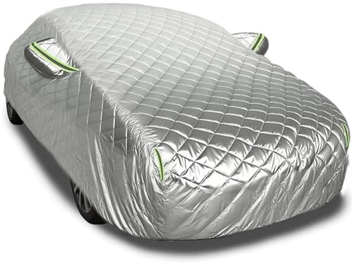 Funda Coche Antigranizo para BMW X3 M40i 2022-2025,Funda Coche Exterior Lona Impermeable Personalizado, Protección para Todo Tipo de Clima(Plateado)