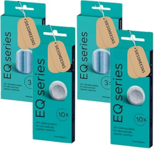 20 TZ80001 Reinigungsscheiben+6 TZ80002 Entkalkungsscheiben - für vollautomatische Kaffeemaschinen der EQ-Serie - effektive Reinigung, effektive Entkalkung