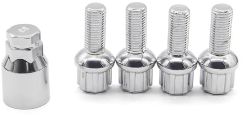 Bulloni Ruota Auto universale per 4 pezzi M12x1.5 bulloni cerchi in lega di acciaio Fo Rmula chiuso ghianda dado di bloccaggio bulloni ruota dadi viti dado ruota
