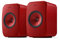 KEF LSX II - Altavoces inalámbricos, Rojo | PC | TV | Monitor | Bluetooth