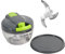 wenco Tritatutto manuale multiplo con cavo a corda, pratico utensile da cucina per tritare in pochi secondi verdure, frutta, erbe e noci, tritatutto a mano da 500 ml