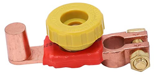 Batterie-Trennschalter für den oberen Pfosten, 6 V, 12 V, 24 V, Batterie-Trennschalter für den oberen Pfosten, abgeschnittener Pluspol-Batterieklemmen-Anschluss, für PKW,