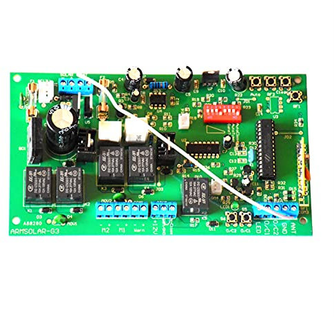 Elektrisches Toröffner-Set, 12V elektronische Karte Motherboard-Platine for Dual Wing Automatic Swing Gate Opener Motor 1 2VDC.,Automatischer Türöffner(Kit 4)