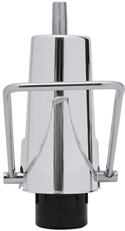 QIERF Friseurstuhl Hydraulikpumpe,Hydraulische Pumpe Mit 4 Schrauben Barber,Chair Verstellbarer Barber Styling Stuhl Mit Fußstütze Ersatzteil Friseurstuhl Für Bäder,Toiletten Küchen 11cm Adjustable