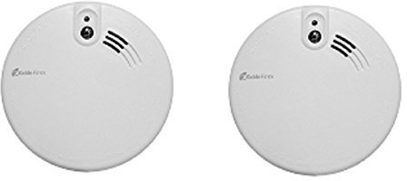 Twin Pack Kidde Firex KF20 Mains Powered Optical Smoke Alarm with 9V Back Up Batteries | KF2 | 4973