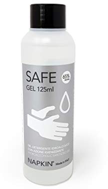 NAPKIN Safe Gel Desinfectante Manos Hidroalcoholico 125 ml (NPKSF00125)