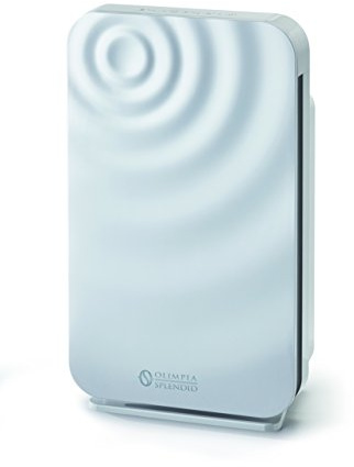 Olimpia Splendid Aura Li Purificatore d'Aria con Ionizzatore, Tre Stadi di Filtrazione e Q-Sensor