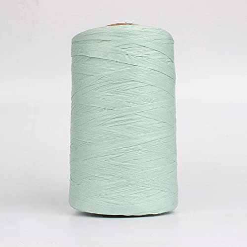 280 Meter Raffia Organic Straw Ribbon Paper Yarn Rope for Knitted Crochet DIY Hats Bags Handmade Craft Knit Yarn Thread