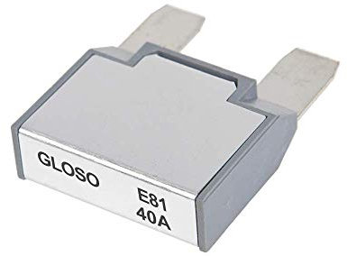 GLOSO Blade Circuit Breaker Maxi 40 Amp RV Marine Boat Truck Yacht Auto Reset Audio Solar System Protection E81