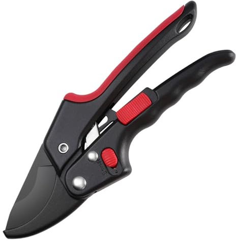 ZAXINA Garden Gartenschere Schneide Für Äste Und Zweige, Hochwertige Stahl Pflanzenschonende Baumschere, Rutschfeste Schere Für Pflanzen In Aktualisierter Version, Schnittdurchmesser 15 bis 25 mm