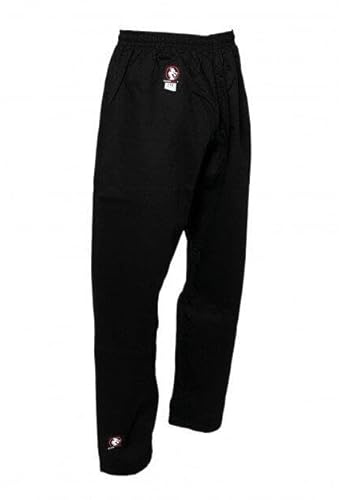 BUDOFIGHT Pantalon de kung-fu droit noir 180 cm