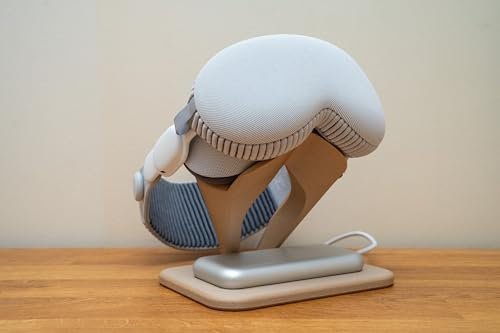 Generic Dock für Apple Vision Pro | Apple Vision Pro kompatibler Ständer (Holz PLA Plastik)