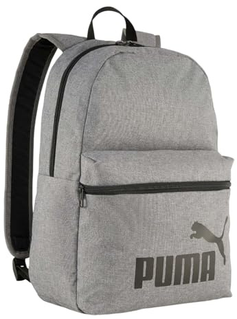 PUMA PUMA PHASE Backpack III - Zaini classici Unisex, Medium Gray Heather, OSFA - 091176