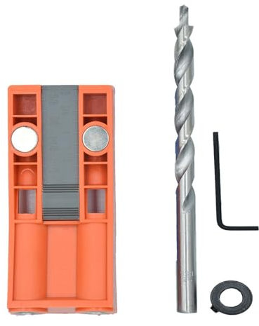 B (4Pcs), Complete Pocket Hole Jig Kit with Step Drill Bit & Accessories for Strong Wood Joints, Woodworking Guide Set