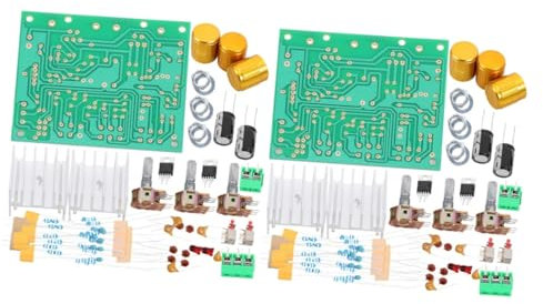 NIYANGLE 2 Set Kit Scheda Amplificatore Scheda Amplificatore Stereo a Di a Audio a Fai Da Te Modulo Stereo