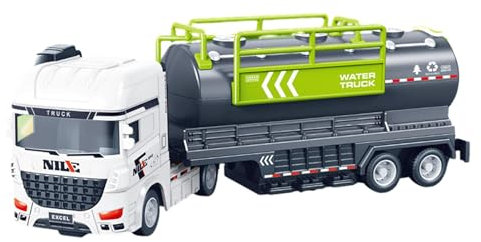 Jubepk Trägheitsbetriebenes LKW-Spielzeug | Müllwagen-Spielzeug | Stadthygienespielzeug | Kinder-Müllwagen | Müllwagen-Spiel für, Mädchen, Kinder, Kleinkinder für Zuhause, Schule, Outdoor